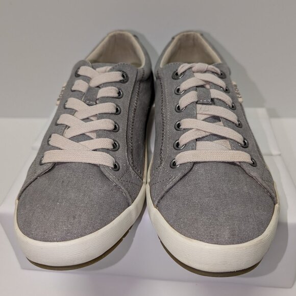 Täos Footwear Star STA-12844 Casual Sneakers in Grey Wash Canvas - Picture 11 of 16